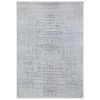 Allegro 2079 Gri Dekoratif Modern Kaymaz Tabanlı Makine Halısı ✄
