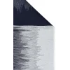 Arya Ar 40 Black White %100 Geri Dönüşümlü Pamuktan Çift Taraflı Yıkanabilir Modern Dekoratif Kilim