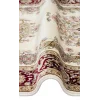 Isfahan Scd 01 Cream Red Klasik Desenli Yüksek Kalite Sık Dokuma Seccade