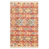 NOMAD KILIM 0010 Yıkanabilir, Çift Taraflı Kullanıma Uygun Yumuşak Tuşeli Otantik Kilim