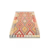 NOMAD KILIM 0043 Yıkanabilir, Çift Taraflı Kullanıma Uygun Yumuşak Tuşeli Otantik Kilim