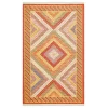 NOMAD KILIM 0047 Yıkanabilir, Çift Taraflı Kullanıma Uygun Yumuşak Tuşeli Otantik Kilim