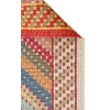 NOMAD KILIM 0047 Yıkanabilir, Çift Taraflı Kullanıma Uygun Yumuşak Tuşeli Otantik Kilim