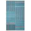 Ruby RB 08 Blue Yıkanabilir Kolay Kullanımlı Modern ve Geleneksel Desenlere Sahip Renkli Kilim