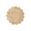 Solo Jüt 111 Natural XW Yuvarlak El Dokuma Flatweave Naturel Jüt Hasır Halı