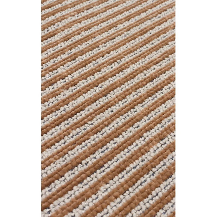 Ada Plain Beige Yüksek Alçak Dokulu Hav Toz Vermez Kolay Kullanımlı Yıkanabilir Kaymaz Kilim