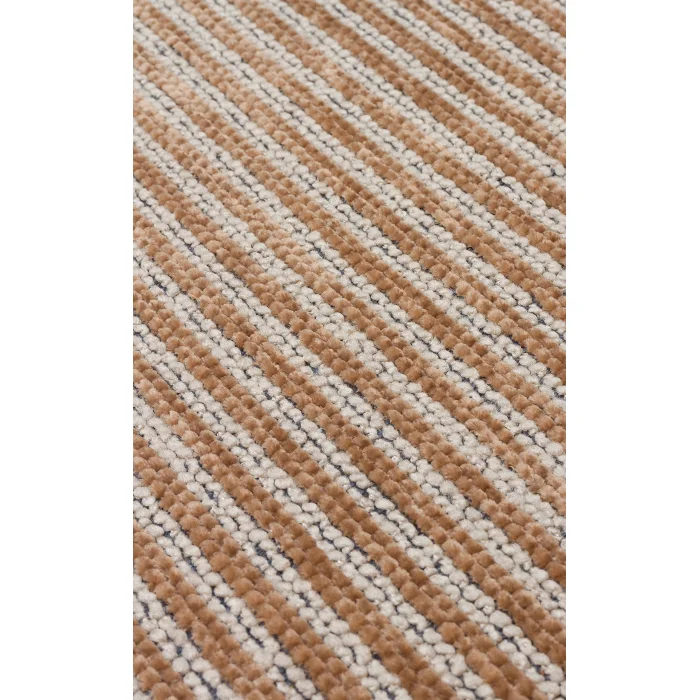 Ada Plain Beige Yüksek Alçak Dokulu Hav Toz Vermez Kolay Kullanımlı Yıkanabilir Kaymaz Kilim