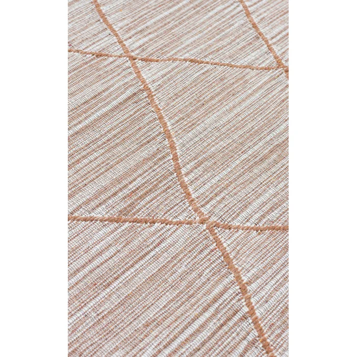 Arya Craft ARC 02 Beige Hav Toz Vermez Yıkanabilir Modern Desenli Dokuma Kilim