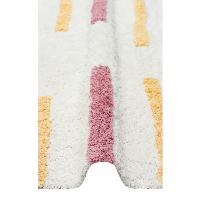 COTTON BOON HALI 0023 Yıkanabilir Kaymaz Tabanlı Naturel Pamuk Bebek Halısı