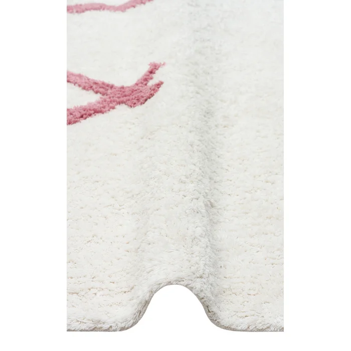 COTTON BOON HALI 0025 Yıkanabilir Kaymaz Tabanlı Naturel Pamuk Bebek Halısı