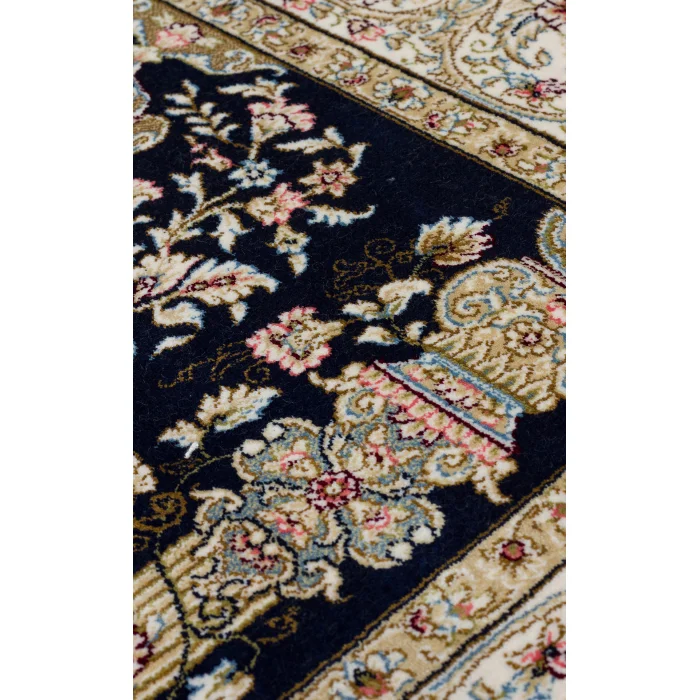Isfahan Scd 01 Navy Klasik Desenli Yüksek Kalite Sık Dokuma Seccade