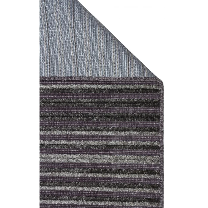 Jakarta JKR 01 Antrasit Yüksek Alçak Dokulu Hav Toz Vermez Modern Makine Halısı