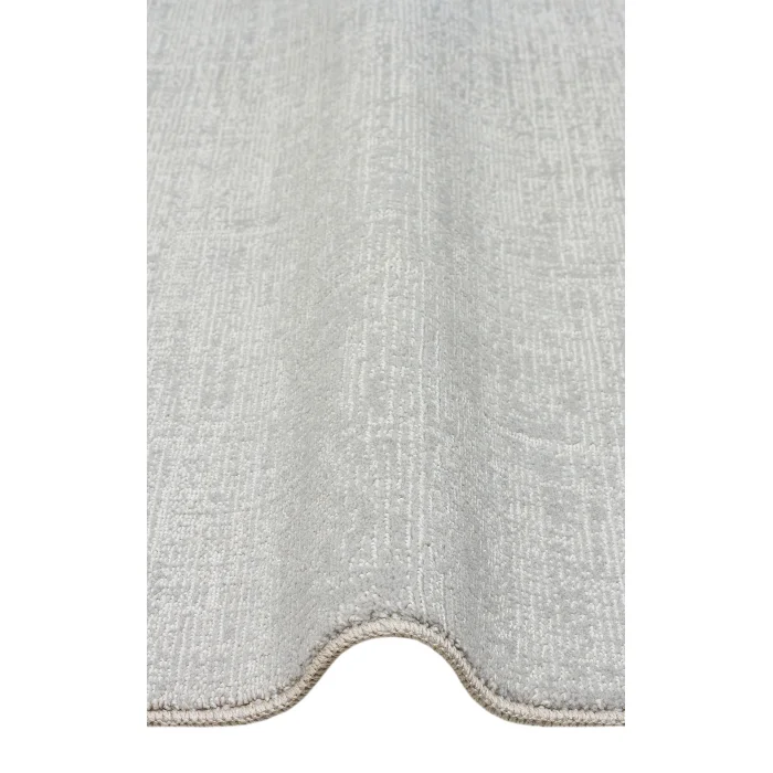 Kalahari Plaın Sılver Özel Dokuma Tekniği ile Üretilen Modern Sade Desenli Makine Halısı