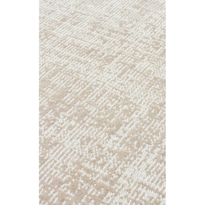 Kalahari Plain Beıge Özel Dokuma Tekniği ile Üretilen Modern Sade Desenli Makine Halısı