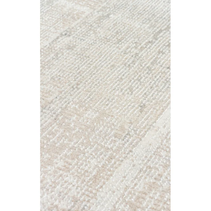 Kalahari 01 Grey Beıge Özel Dokuma Tekniği ile Üretilen Modern Sade Desenli Makine Halısı