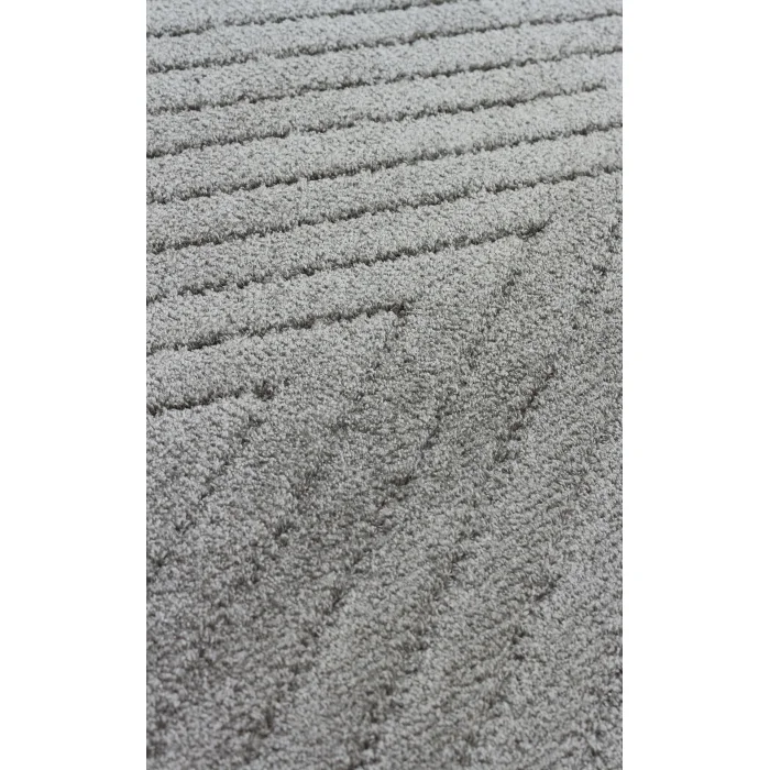 MISSORI HALI 0213 Hav Toz Vermez Sade Desenli Yumuşak Dokulu Modern Makine Halısı