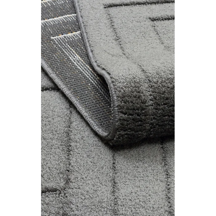 MISSORI HALI 0216 Hav Toz Vermez Sade Desenli Yumuşak Dokulu Modern Makine Halısı