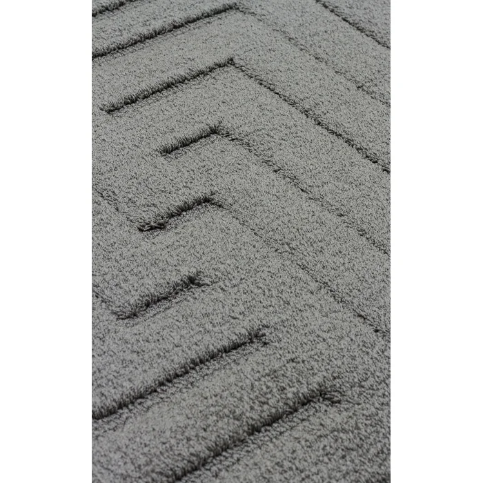 MISSORI HALI 0216 Hav Toz Vermez Sade Desenli Yumuşak Dokulu Modern Makine Halısı