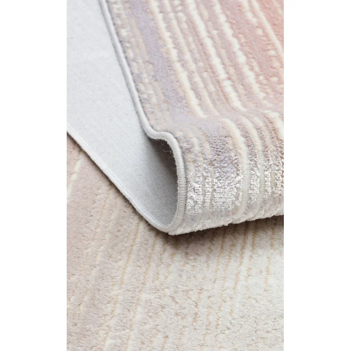 SATEEN HALI 0758 Yıkanabilir Kaymaz Tabanlı Hav Vermez Sık Dokuma Modern Halı