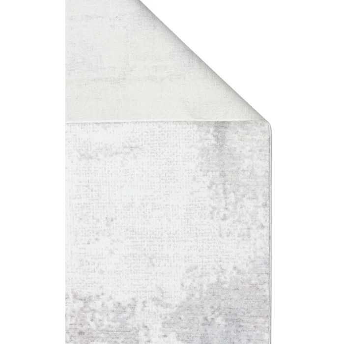 SATEEN HALI 0763 Yıkanabilir Kaymaz Tabanlı Hav Vermez Sık Dokuma Modern Halı