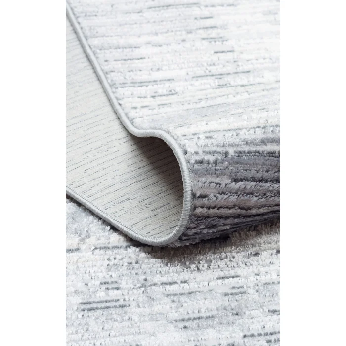 SATEEN HALI 0793 Yıkanabilir Kaymaz Tabanlı Hav Vermez Sık Dokuma Modern Halı