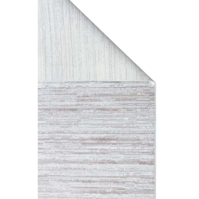 SATEEN HALI 0810 Yıkanabilir Kaymaz Tabanlı Hav Vermez Sık Dokuma Modern Halı