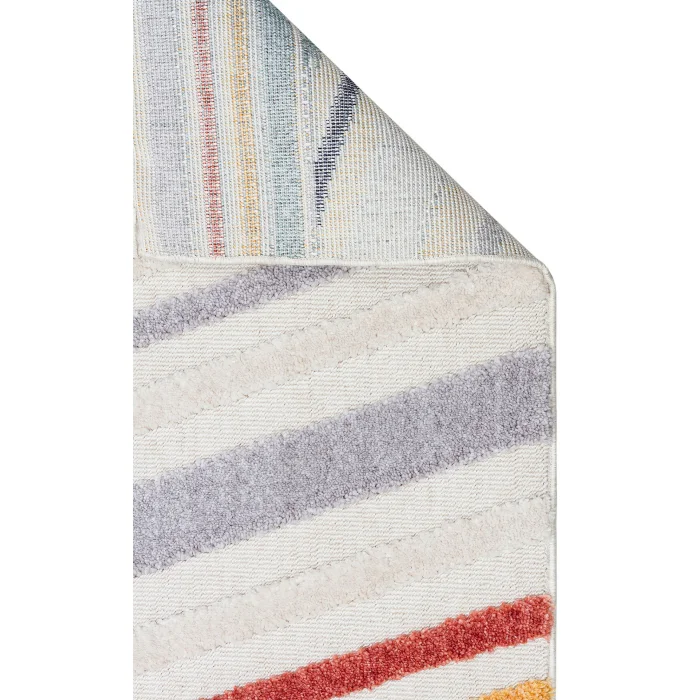 Terazzo 05 Multy Hav Toz Vermez Yumuşak Dokulu Etnik Örgü Desenlere Sahip Modern İskindinav Halı