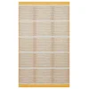 Arya Craft ARC 01 White Yellow Hav Toz Vermez Yıkanabilir Modern Desenli Dokuma Kilim