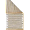 Arya Craft ARC 01 White Yellow Hav Toz Vermez Yıkanabilir Modern Desenli Dokuma Kilim