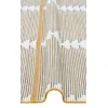 Arya Craft ARC 01 White Yellow Hav Toz Vermez Yıkanabilir Modern Desenli Dokuma Kilim