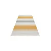 Arya Craft ARC 03 Grey Yellow Hav Toz Vermez Yıkanabilir Modern Desenli Dokuma Kilim