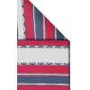 Arya Craft ARC 05 Red Navy Hav Toz Vermez Yıkanabilir Modern Desenli Dokuma Kilim