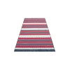 Arya Craft ARC 05 Red Navy Hav Toz Vermez Yıkanabilir Modern Desenli Dokuma Kilim