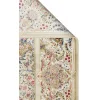 Isfahan 06 Cream Klasik Desenli Yüksek Kalite Sık Dokuma Makine Halısı