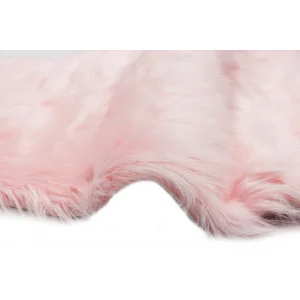 LOVELY POST 0482 Yumuşak Dokulu Uzun Tüylü Yıkanabilir Kuzu Postu