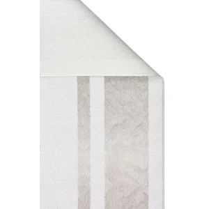 SATEEN HALI 0730 Yıkanabilir Kaymaz Tabanlı Hav Vermez Sık Dokuma Modern Halı