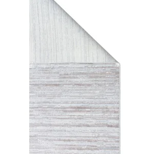 SATEEN HALI 0810 Yıkanabilir Kaymaz Tabanlı Hav Vermez Sık Dokuma Modern Halı