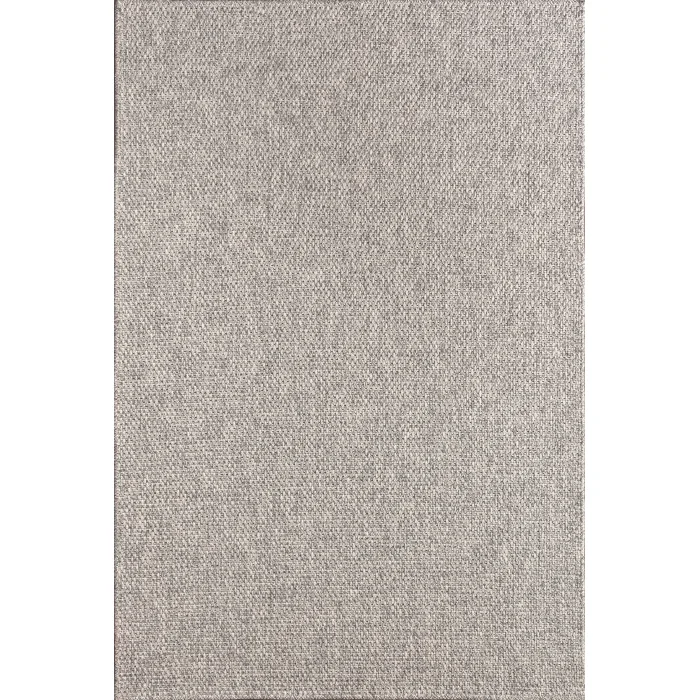 Dhoku DH003 Gri Rustik Modern Örme Kilim - indoor & outdoor