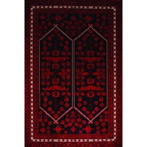 Afgan Plus AF 301 Yağcıbedir Desenli Yumuşak Dokulu Makine Halısı