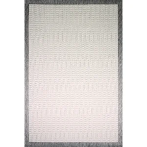 Loris L102 K. Gri Dekoratif Leke Tutmaz Yıkanailir Sisal Halı Kilim