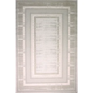 Shabby 332A Gri Bej Yumuşak Dokulu Makine Halısı