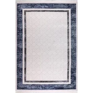 Mystique 21598A Mavi Akrilik Salon Halısı