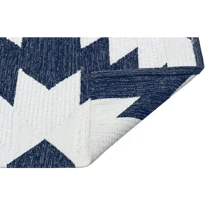 AFRO KILIM 0006 Naturel Yıkanabilir Modern Desenli El Dokuma Hint Kilim