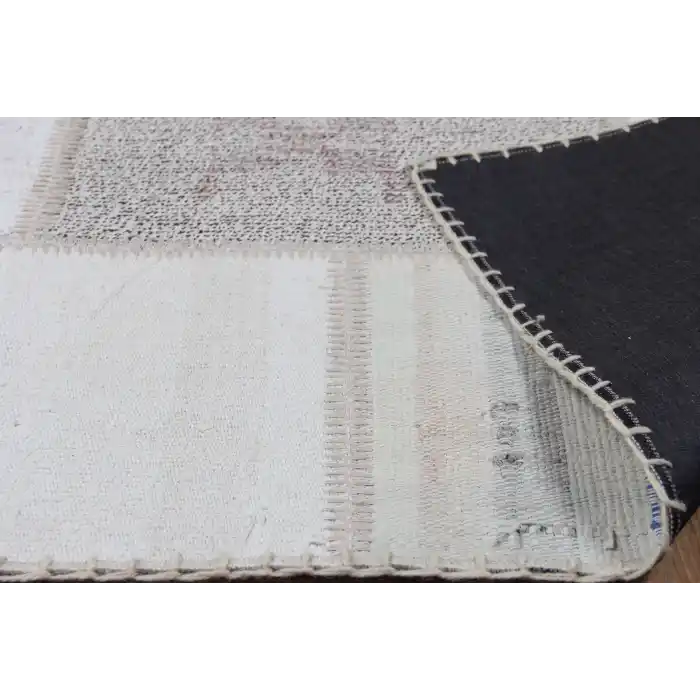 ALACATI KILIM 0001 Geleneksel Kendir Patchwork Kilim