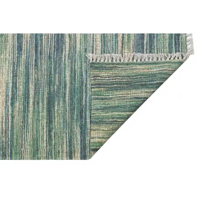 Asos As 03 Aqua Jüt Hasır Görünümlü Hav Toz Vermeyen Çift Taraflı Kullanılabilen Yıkanabilir Kilim