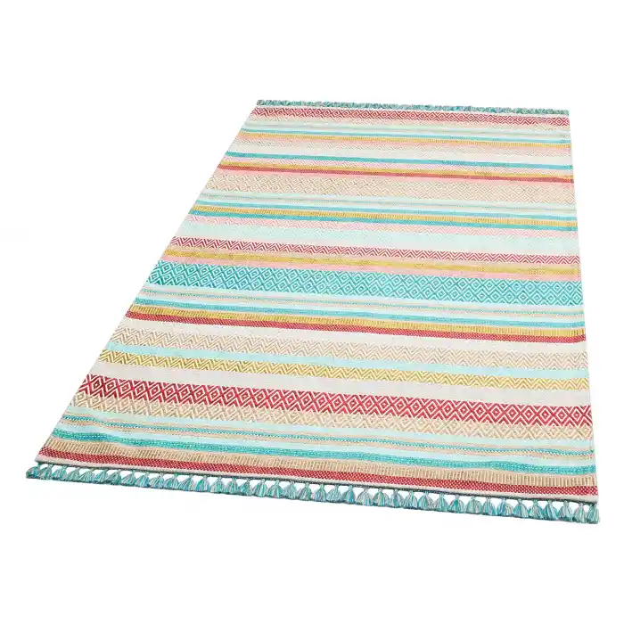 Aztec Az 01 Multy Antibakteriyel Hav Toz Vermez Yıkanabilir Kaymaz Modern İnce Dokuma Kilim