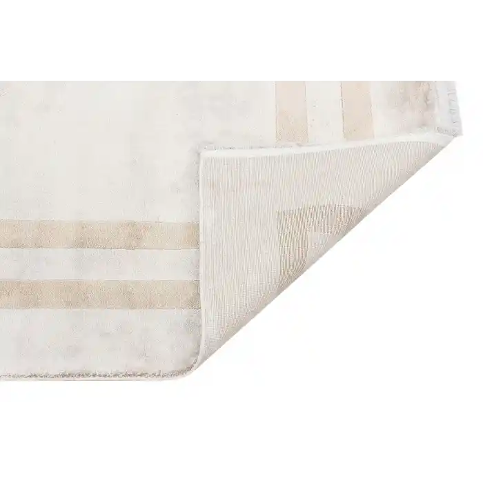 BAROQUE HALI 0016 Art Deco Bordürlü Çerçeveli Yumuşak Dokulu Parlak Dokuma Halı