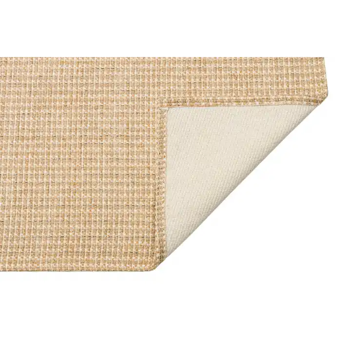 Brooklyn Brk 01 Natural Beıge Hasır Görünümlü Kaymaz Renkli Dokuma Modern Kilim