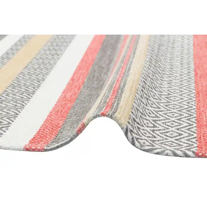 Aztec Az 01 Powder Antibakteriyel Hav Toz Vermez Yıkanabilir Kaymaz Modern İnce Dokuma Kilim