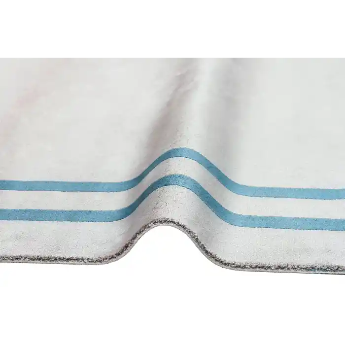 BAROQUE HALI 0054 Art Deco Bordürlü Çerçeveli Yumuşak Dokulu Parlak Dokuma Halı